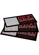 Sex! Scratch Tickets 8 Per Pack
