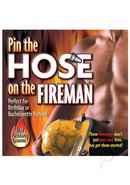 Pin The Hose On The Fireman Game